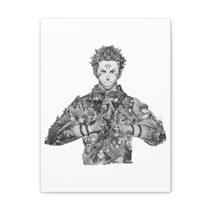 SUKUNA BLACK & WHITE CANVAS SUKUNA BLACK & WHITE CANVAS