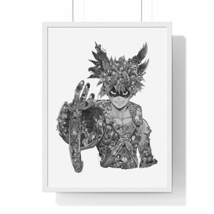 BAKUGO BLACK & WHITE FRAMED POSTER BAKUGO BLACK & WHITE FRAMED POSTER