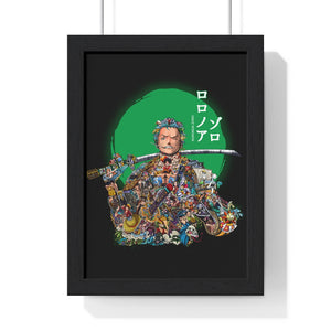 ZORO COLOR FRAMED POSTER ZORO COLOR FRAMED POSTER