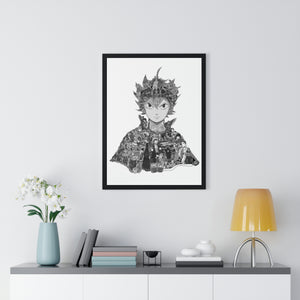 ASTA BLACK & WHITE FRAMED POSTER ASTA BLACK & WHITE FRAMED POSTER