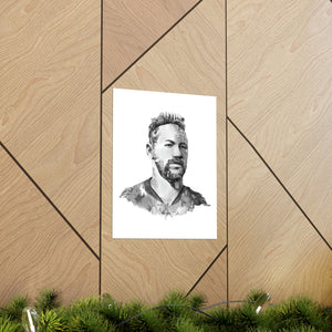 NEYMAR BLACK & WHITE POSTER NEYMAR BLACK & WHITE POSTER