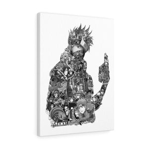 KAKASHI BLACK & WHITE CANVAS KAKASHI BLACK & WHITE CANVAS