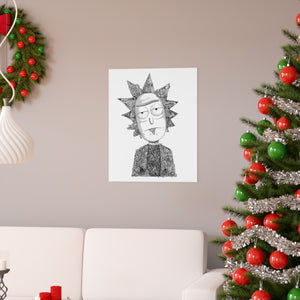 RICK BLACK & WHITE POSTER RICK BLACK & WHITE POSTER