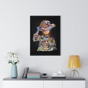 LUFFY COLOR FRAMED POSTER LUFFY COLOR FRAMED POSTER