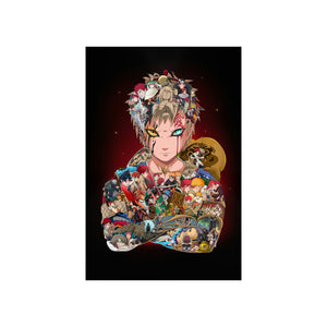 GAARA COLOR POSTER GAARA COLOR POSTER