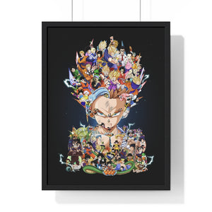 GOHAN COLOR FRAMED POSTER GOHAN COLOR FRAMED POSTER