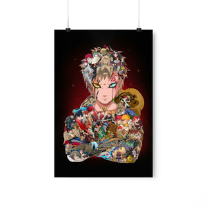 GAARA COLOR POSTER GAARA COLOR POSTER