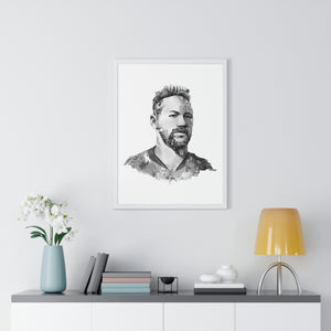 NEYMAR BLACK & WHITE FRAMED POSTER NEYMAR BLACK & WHITE FRAMED POSTER