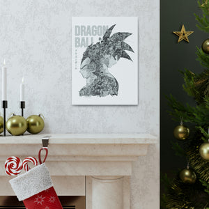 GOKU VEGETA BLACK & WHITE CANVAS GOKU VEGETA BLACK & WHITE CANVAS