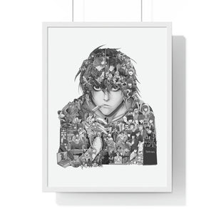 L BLACK & WHITE FRAMED POSTER L BLACK & WHITE FRAMED POSTER