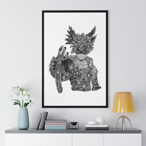 BAKUGO BLACK & WHITE FRAMED POSTER BAKUGO BLACK & WHITE FRAMED POSTER