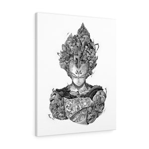 VEGETA BLACK & WHITE CANVAS VEGETA BLACK & WHITE CANVAS