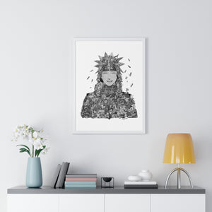 MINATO BLACK & WHITE FRAMED POSTER MINATO BLACK & WHITE FRAMED POSTER