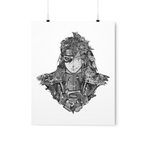 HASHIRAMA - MADARA BLACK & WHITE POSTER HASHIRAMA - MADARA BLACK & WHITE POSTER
