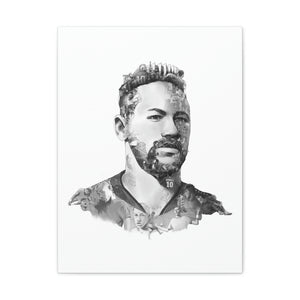 NEYMAR BLACK & WHITE CANVAS NEYMAR BLACK & WHITE CANVAS