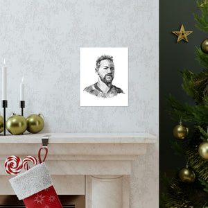 NEYMAR BLACK & WHITE POSTER NEYMAR BLACK & WHITE POSTER