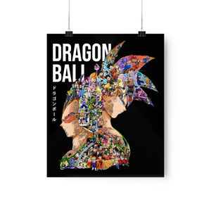 GOKU VEGETA COLOR POSTER GOKU VEGETA COLOR POSTER