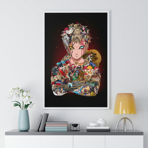GAARA COLOR FRAMED POSTER GAARA COLOR FRAMED POSTER