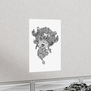 CHOPPER BLACK & WHITE POSTER CHOPPER BLACK & WHITE POSTER