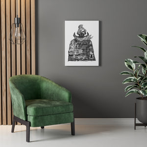 SANJI BLACK & WHITE CANVAS SANJI BLACK & WHITE CANVAS