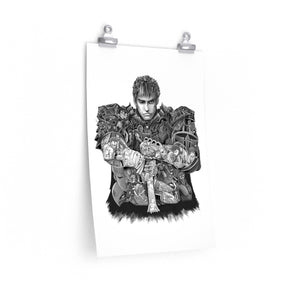 GUTS BLACK & WHITE POSTER GUTS BLACK & WHITE POSTER