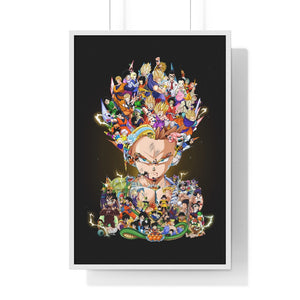 GOHAN COLOR FRAMED POSTER (Yellow Bang Ver) GOHAN COLOR FRAMED POSTER (Yellow Bang Ver)