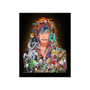 JIRAIYA COLOR POSTER JIRAIYA COLOR POSTER