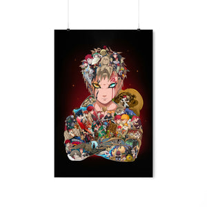 GAARA COLOR POSTER GAARA COLOR POSTER