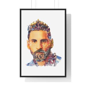MESSI COLOR FRAMED POSTER MESSI COLOR FRAMED POSTER