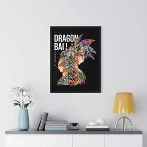 GOKU VEGETA COLOR FRAMED POSTER GOKU VEGETA COLOR FRAMED POSTER