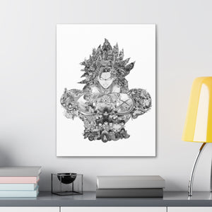 BROLY BLACK & WHITE CANVAS BROLY BLACK & WHITE CANVAS