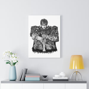 GUTS BLACK & WHITE CANVAS GUTS BLACK & WHITE CANVAS