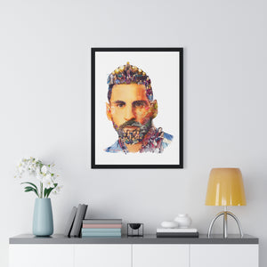 MESSI COLOR FRAMED POSTER MESSI COLOR FRAMED POSTER