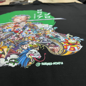 ZORO COLOR PREMIUM T-SHIRT (Art on back - Ship from Viet Nam) ZORO COLOR PREMIUM T-SHIRT (Art on back - Ship from Viet Nam)