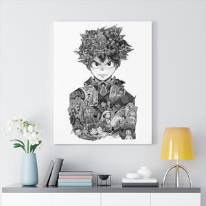 DEKU BLACK & WHITE CANVAS DEKU BLACK & WHITE CANVAS