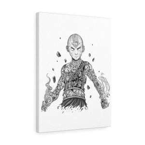 AANG BLACK & WHITE CANVAS AANG BLACK & WHITE CANVAS