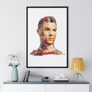 RONALDO COLOR FRAMED POSTER RONALDO COLOR FRAMED POSTER