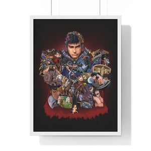 GUTS COLOR FRAMED POSTER GUTS COLOR FRAMED POSTER