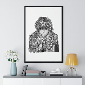 L BLACK & WHITE FRAMED POSTER L BLACK & WHITE FRAMED POSTER