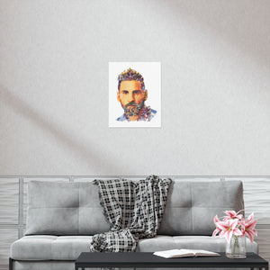 MESSI COLOR POSTER MESSI COLOR POSTER