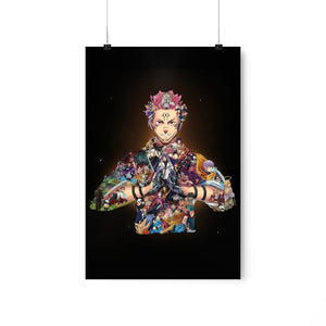 SUKUNA COLOR POSTER SUKUNA COLOR POSTER