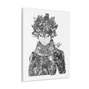 NATSU BLACK & WHITE CANVAS NATSU BLACK & WHITE CANVAS