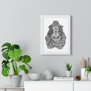 USOPP BLACK & WHITE FRAMED POSTER USOPP BLACK & WHITE FRAMED POSTER