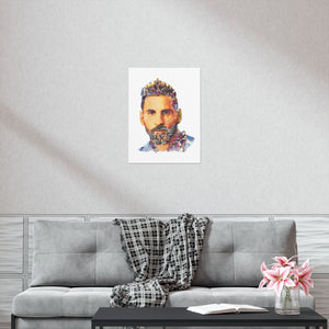 MESSI COLOR POSTER MESSI COLOR POSTER