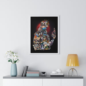 KAKASHI COLOR FRAMED POSTER KAKASHI COLOR FRAMED POSTER