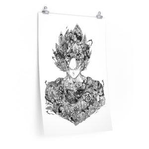 GOKU BLACK & WHITE POSTER GOKU BLACK & WHITE POSTER