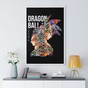 GOKU VEGETA COLOR FRAMED POSTER GOKU VEGETA COLOR FRAMED POSTER