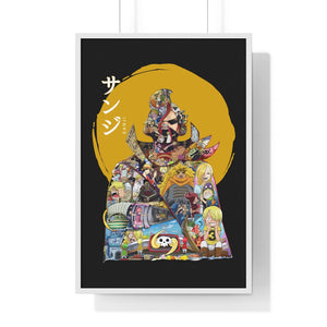 SANJI COLOR FRAMED POSTER SANJI COLOR FRAMED POSTER