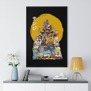 SANJI COLOR FRAMED POSTER SANJI COLOR FRAMED POSTER