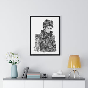 OBITO BLACK & WHITE FRAMED POSTER OBITO BLACK & WHITE FRAMED POSTER